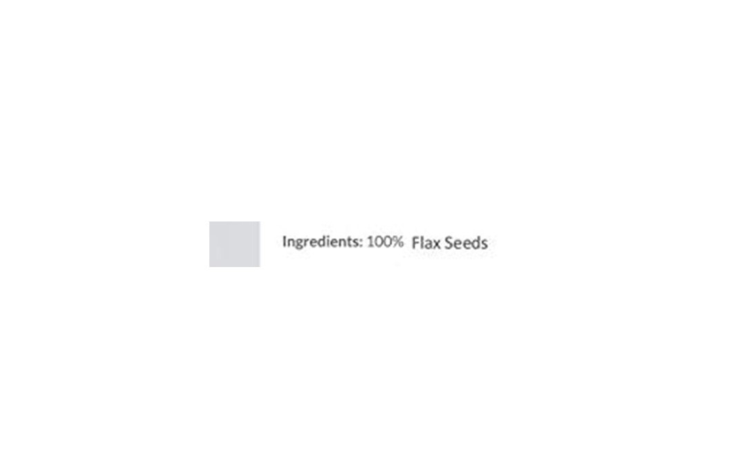 Naturevibe Botanicals Organic Flax Seeds    Pack  500 grams